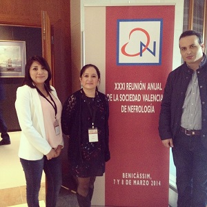 Nuestro Servicio asiste al XXXI Congreso de la Sociedad Valenciana de Nefrología 2014