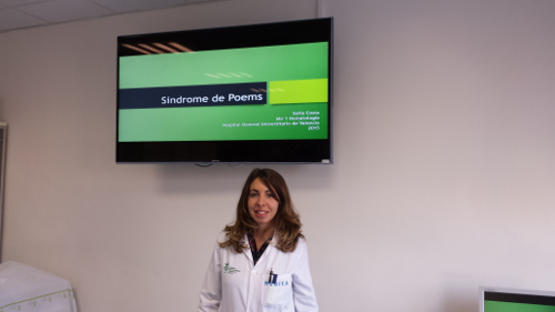 Sesión clínica en nuestro servicio : síndrome de POEMS